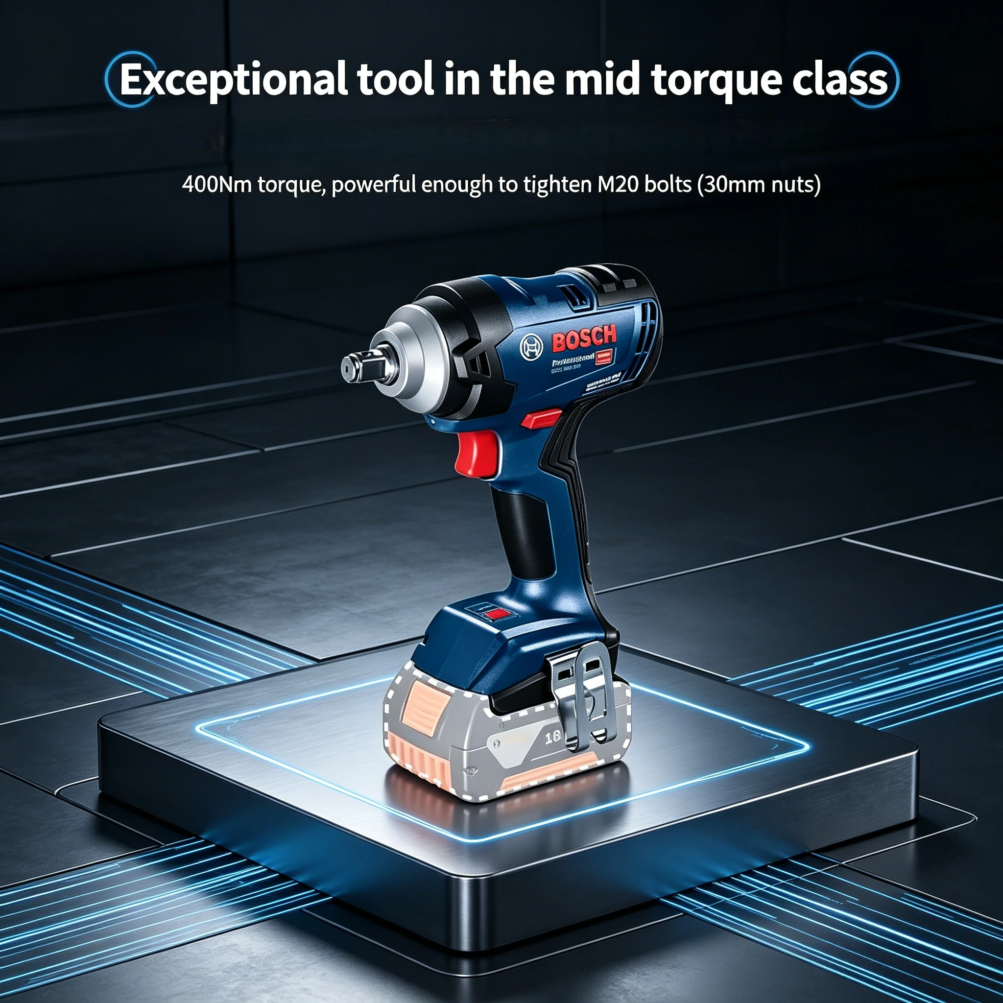 ‌ 보쉬 GDS 18V-400 18V 브러시리스 임팩트 - Torque Wrench 리뷰 및 가격