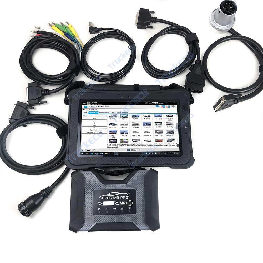 엑스플로어 태블릿 슈퍼 MB PRO M6 DoIP VC - Car Diagnostic Tool 리뷰 및 가격