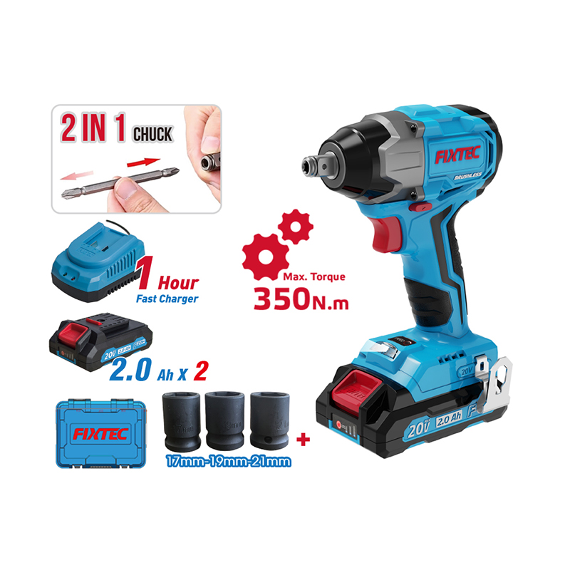 산업용 350Nm 고토크 브러시리스 무선 전동 렌치 세 - Socket Set 리뷰 및 가격