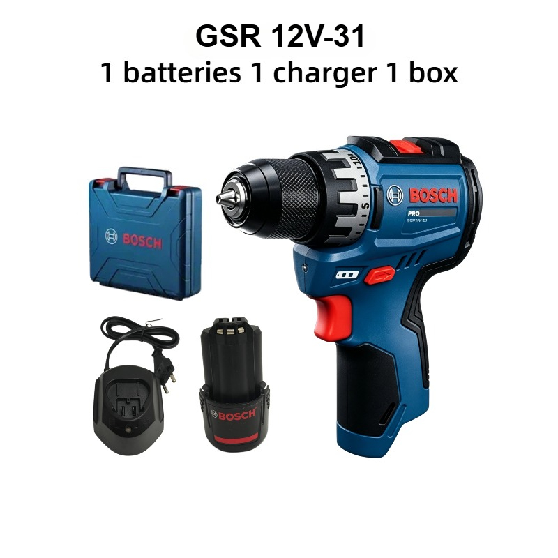 보쉬 프로페셔널 GSR 12V-31 무선 드릴 12V  - Torque Wrench 리뷰 및 가격