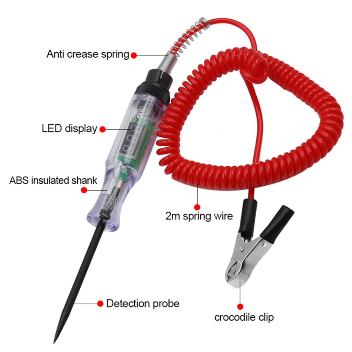 자동차 트럭 전압 회로 테스터 6V 12V 24V 자동 - Car Diagnostic Tool 리뷰 및 가격